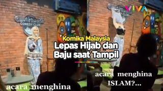 Dinilai Hina Islam Komika Nekat Buka Jilbab di Panggung