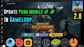 How To Update Pubg Mobile 2.8 in Gameloop Emulator  Update Pubg Mobile Gameloop  Pubg 2.8 Update