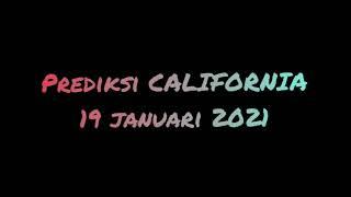 prediksi CALIFORNIA 19 januari 2021 bbfs 432D invest 2D pilihan