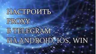 Настройка прокси в Telegram на Android iOS Windows