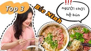 Top 3 quán bún phở ngon nức tiếng Bắc Ninh  Puta Ăn Gì #tiktok