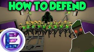 HOW TO DEFEND THE PRISON - SENTRY Guns Vs Horde Beacons ? - Unturned PVP