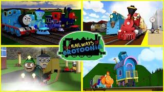 Season 2 Episodes 1-4 Compilation  The Railways of Crotoonia
