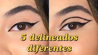 COMO FAZER 5 DELINEADOS DIFERENTES