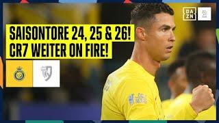 Irre CR7-Hattrick-Show Ronaldo schon mit 26 Saisontoren Al-Nassr - Al-Tai 51  Saudi Pro League