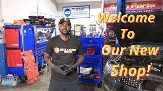 First Video at My New Auto Shop After Quitting My Job - Shop Tour