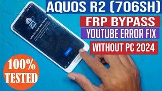 Sharp aquos r2 706sh frp bypass  Aquos shv42 frp bypass  sharp aquos r2 frp bypass