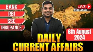 6th August 2024 Current Affairs Today  Daily Current Affairs  News Analysis Kapil Kathpal