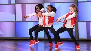 A Terrific Dancing Trio Performs