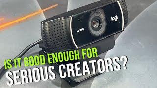 Logitech C922 Pro Stream Webcam Quick Review and Video Test...still good in 2024?