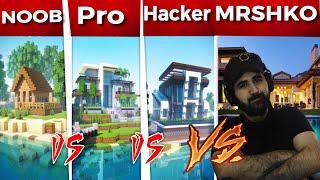 #Minecraft Noob vs Pro Vs Mrshko  جیاوازی نووب و پرۆ لە ماینکرافت