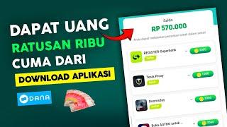 Dapat Uang  Cuma Instal Apliakasi & Game - Cara Menghasilkan Uang Dari Internet