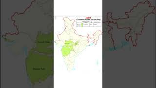 Deccan Trap in map of India