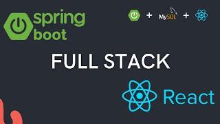 Full Stack web application using Spring Boot and React  REST API   MySQL  React Hooks