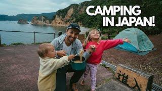 Americans React to Camping in Japan  4 Nights 4 Different Campsites