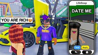 EXPOSING GOLD DIGGER IN ROBLOX SNAPCHAT SHE WANTS MY MONEY