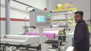 Purple cling film production line Purple stretch film machine Morocco