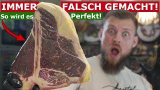 Das Anspruchsvollste Steak Porterhouse & T-Bone richtig grillen