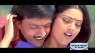 Swathi Mutthu Kannada Movie Video Song  Manasu Bareda  SudeepMeena