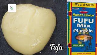 how to make fufu Flour - neat fufu powder Ghana fufu flour Mix mamas choice fufu