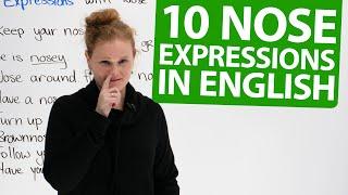 Learn 10 English Expressions with NOSE