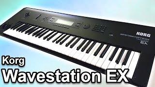 KORG WAVESTATION EX - Sounds Presets & Ambient Soundscapes  Synth Demo