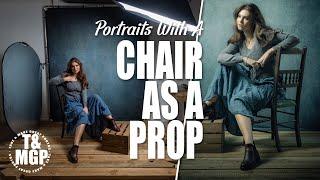 How to Use a Chair as a Prop for Studio Portraits  Take and Make Great Photography with Gavin Hoey