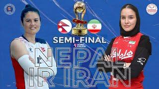 LIVE  Nepal vs IR Iran  Semi Final 2 - CAVA Womens Nations League 2024  नेपाल विरुद्ध इरान