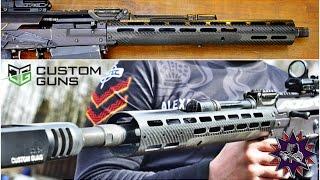 Карбоновое цевьё от Custom Guns - Carbon Fiber handguard