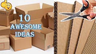 10 Great Ideas  You Wont Believe What You Can Make From Cardboard #55