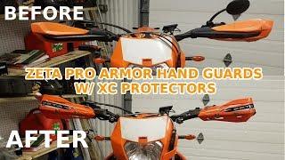 Install - Zeta Pro Armor Handguards - KTM 500 EXC