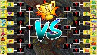 PvZ 2 BIG Tournament  - Who Will Win? - Plant vs Plant Challenge