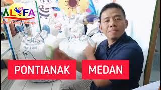 400 kg madu Alifa telah terkirim ke Pontianak dan Medan