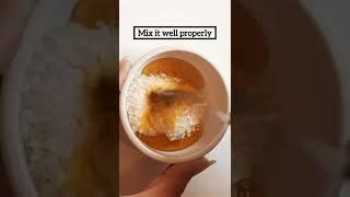 DIY SCRUB FOR GLOWING SKIN️ #shorts #skincaretips #skincare #ytshorts #scrub #glowingskin