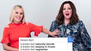 Melissa McCarthy & Kristen Bell Answer The Web’s Most Searched Questions  WIRED