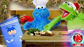 Kermits Kitchen - CHRISTMAS EDITION Ft Cookie Monster Hosted by BSN Network