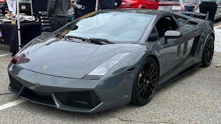 Straight Piped Lamborghini Gallardo Superleggera - Cold Start & Acceleration