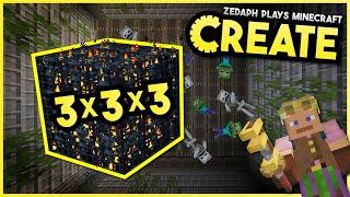 3x3x3 Mega Spawner - Minecraft Create Mod #2