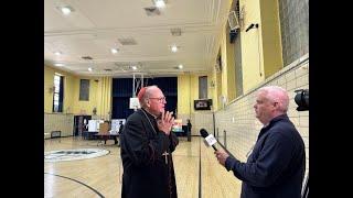Cardinal Dolan Visits St. Philip Neri School Bronx
