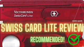 An honest review of the Victorinox Swiss Card Lite. 3 years of use + unboxing a new SwissCard