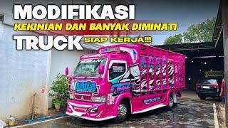 REVIEW TUNTAS MODIFIKASI TRUCK KONSEP KEKINIAN DAN BANYAK DIMINATI  SIAP KERJA‼️