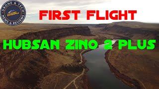 Hubsan Zino 2 Plus + Introduction & First Flight at The Snake River Canyon