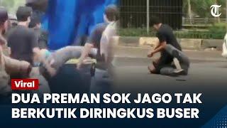 2 Preman Sok Jago Tak Berkutik Ditangan Buser Pelaku Disebut Kerap Palak Sopir Truk di Cengkareng