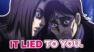 Attack on Titans ending is actually GENIUS. Heres what everyone missed.