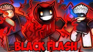 I Used EVERY BLACK FLASH in EVERY BATTLEGROUNDS GAME on Roblox...