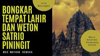 Satrio piningit terbaru  Inilah tempat lahir dan weton Satrio Piningit