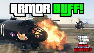 GTA 5 - New ARMOR BUFF For Sparrow & Bombushka Before & After Comparison