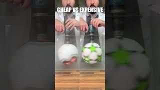 I tested cheap vs expensive footballs