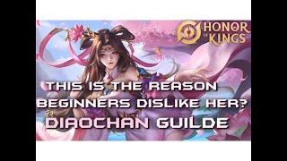 SHOULD YOU  USE DIAOCHAN AS A BEGINEER?  HONOR OF KINGS DIAOCHAN BEGINNERS GUIDE AND BUILD 