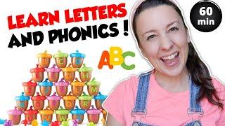Learn The Alphabet Letters Phonics Song  Toddler Learning Video  Letter Sounds  Speech  ABCs